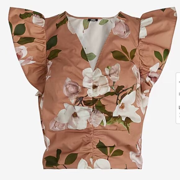 NWOT Express Top (size medium) - Picture 2 of 9